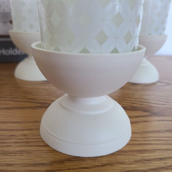 TrueLiving Essentials 6 Piece Votive Candle Holder Set NIB NWT - Picture 10 of 16